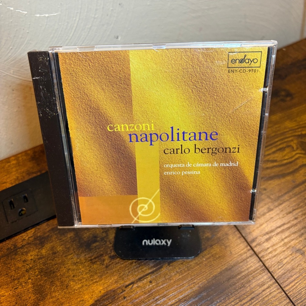 Carlo Bergonzi Canzoni Napolitane CD Ensayo ENY-CD-9701 Italian Tenor Opera